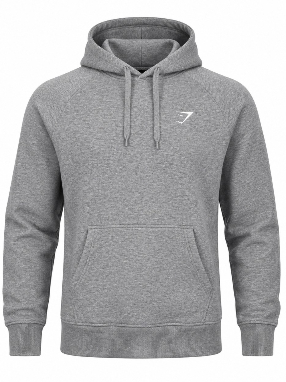 Gymshark Hoodie Long Sleeve Adult Large Gray Size L